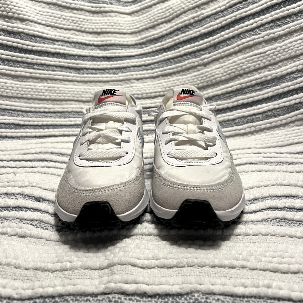 Nike Waffle Debut - White/Black/Baby Blue